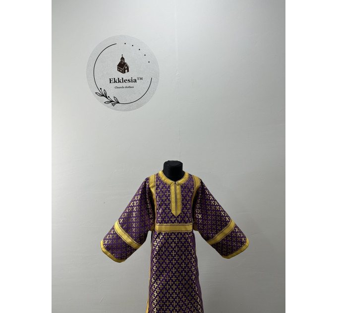 Lent sticharion child model (up to 150 cm height) - Orthodox Altar Server robe