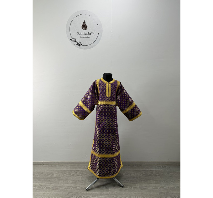 Lent sticharion child model (up to 150 cm height) - Orthodox Altar Server robe