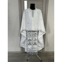 Calvary - Embroidered vestment set - Priest vestment in Greek style