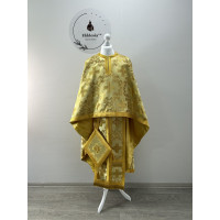 Classic orthodox vestment set - Liturgical church clothes for priest - Greek set