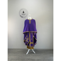 Embroidered priest vestment - Phelon in Greek-style - Liturgical vestmets set