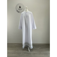 Bishop's Podsakkosnik - White Stikhar in gabardine - Podsaccosnik - Podryznik