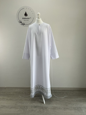 Bishop's Podsakkosnik - White Stikhar in gabardine - Podsaccosnik - Podryznik
