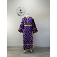 Stichar for Lent - Altar Server Reader Robe brocade - Liturgical sticharion