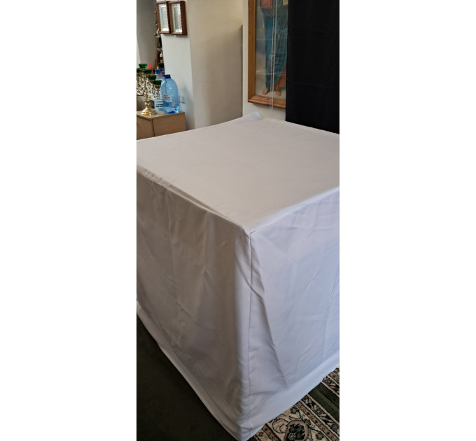 Altar cover - Altar cap - Church Altar white cover - Church table cover