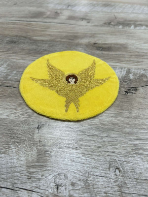 Circle church cover for chalice cup - Round church cover for communion cup