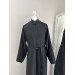 Cassock with grape embroidery - Inner cassock in gabardine - Summer cassock