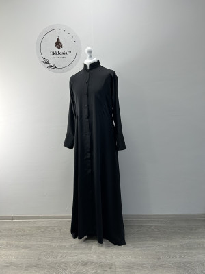 Bulgarian style Orthodox cassock made of Armani silk - Cassock with buttons