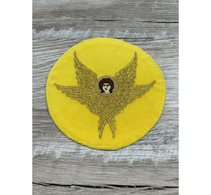 Circle church cover for chalice cup - Round church cover for communion cup Circle church cover for chalice cup - Round church cover for communion cup