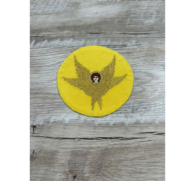 Circle church cover for chalice cup - Round church cover for communion cup Circle church cover for chalice cup - Round church cover for communion cup