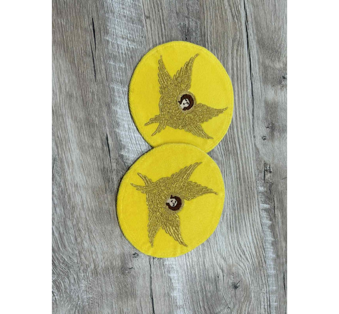 Circle church cover for chalice cup - Round church cover for communion cup Circle church cover for chalice cup - Round church cover for communion cup