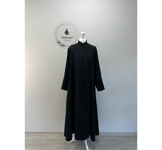 Basic St Petersburg style cassock for priest - Orthodox cassock for seminarian