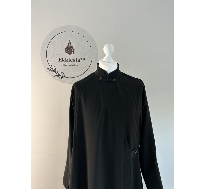 Basic St Petersburg style cassock for priest - Orthodox cassock for seminarian