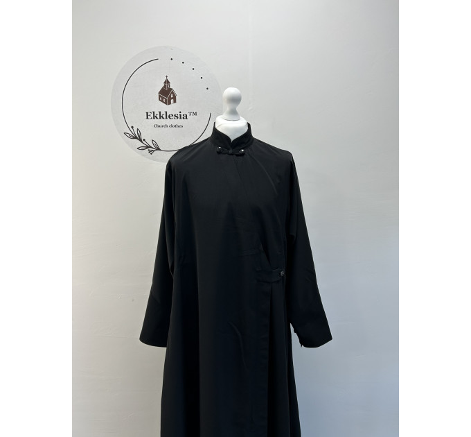 Basic St Petersburg style cassock for priest - Orthodox cassock for seminarian