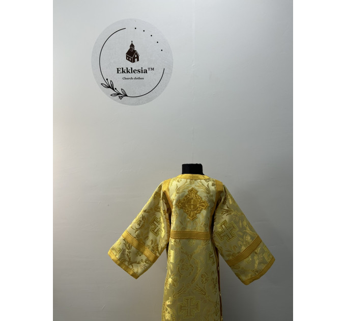 Church child's sticharion (up to 150 cm height) - Orthodox church Altar boy robe