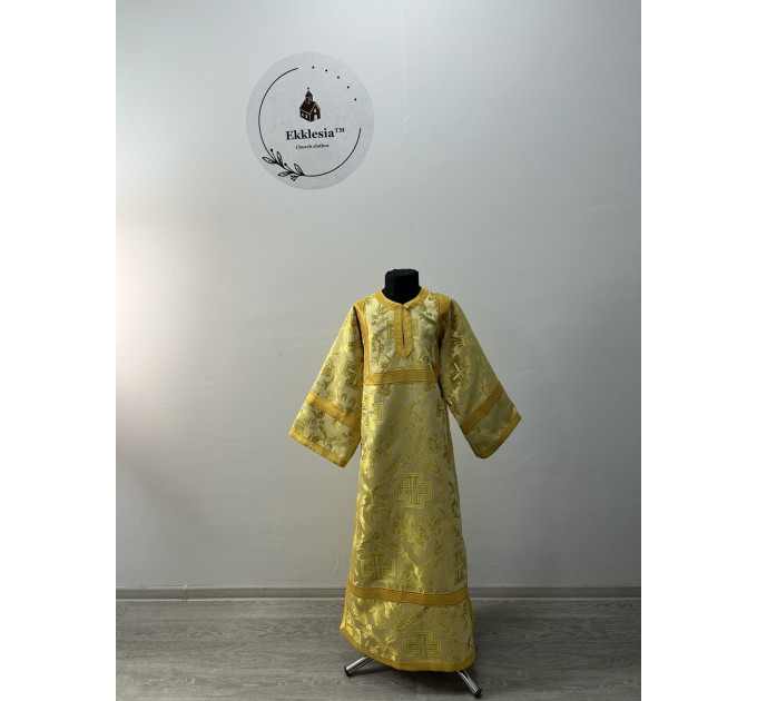 Church child's sticharion (up to 150 cm height) - Orthodox church Altar boy robe
