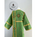 Deacon's Orthodox vestment set - Liturgical stichar and orarin metallic brocade