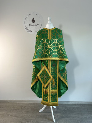 Liturgical vestment set for priest - Orthodox vestment set - Greek Phelon