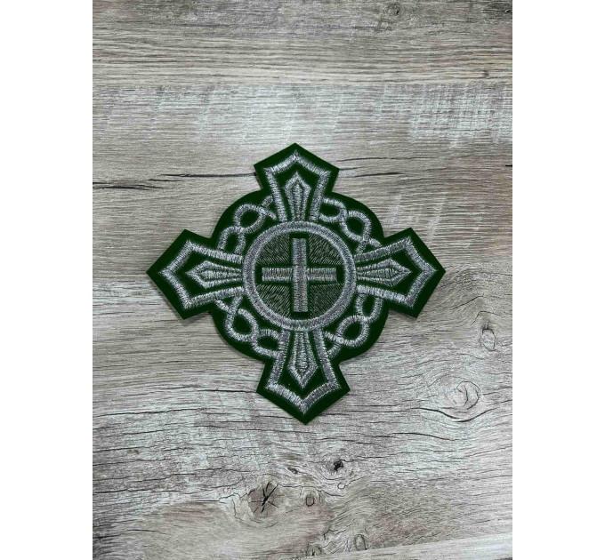 Orthodox Set of 16 embroidered crosses for Orthodox vestment