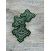 Orthodox Set of 16 embroidered crosses for Orthodox vestment