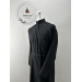 Embroidered inner cassock - Orthodox black cassock - Light summer cassock