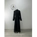 Embroidered inner cassock - Orthodox black cassock - Light summer cassock