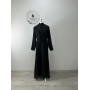 Embroidered inner cassock - Orthodox black cassock - Light summer cassock