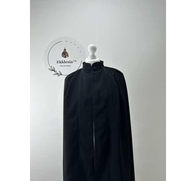 Monastic mantle - Monk robe with a long train - Monastic tonsure mantle in silk