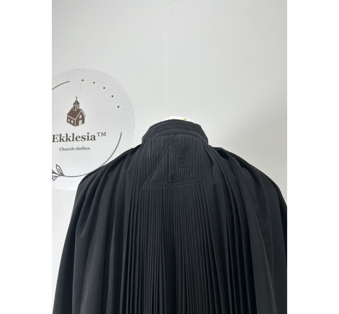 Monastic mantle - Monk robe with a long train - Monastic tonsure mantle in silk