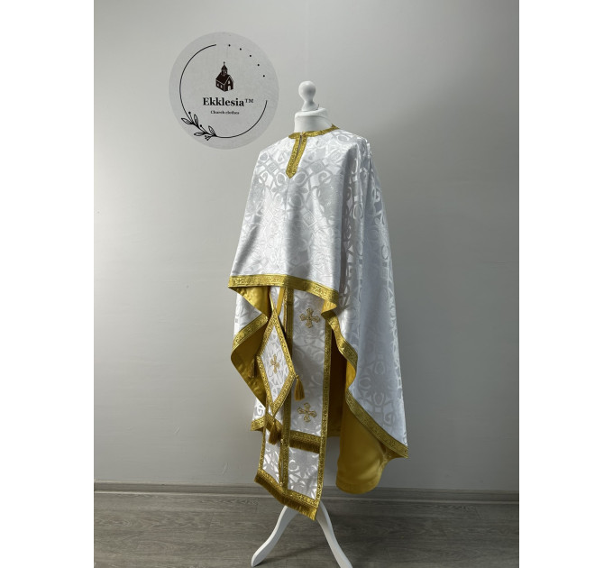 Orthodox priest vestment set - Greek-style liturgical church vestment