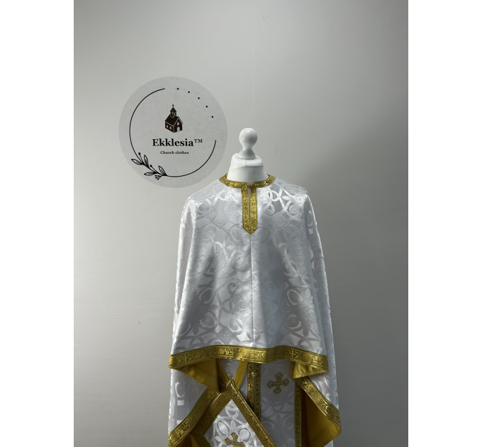 Orthodox priest vestment set - Greek-style liturgical church vestment