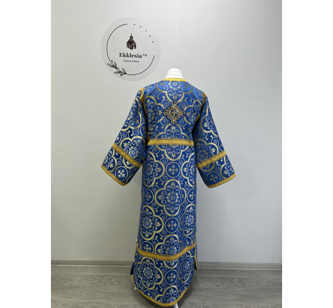 Orthodox sctichar - Altar Server Reader Robe on brocade - Liturgical sticharion