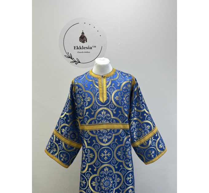 Orthodox sctichar - Altar Server Reader Robe on brocade - Liturgical sticharion
