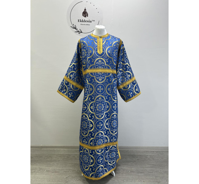 Orthodox sctichar - Altar Server Reader Robe on brocade - Liturgical sticharion