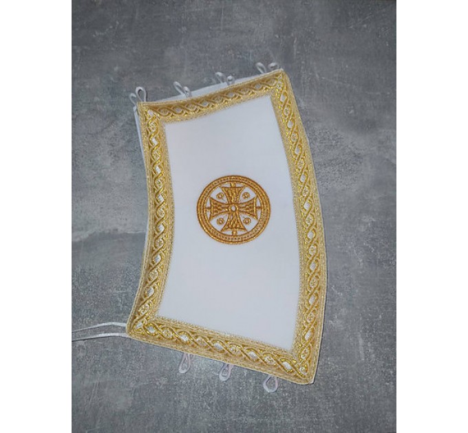 All colors embroidered Communion set - Stole and cuffs - Priest's set - Orthodox