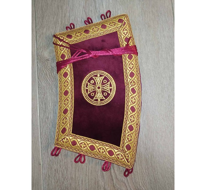 All colors embroidered Communion set - Stole and cuffs - Priest's set - Orthodox