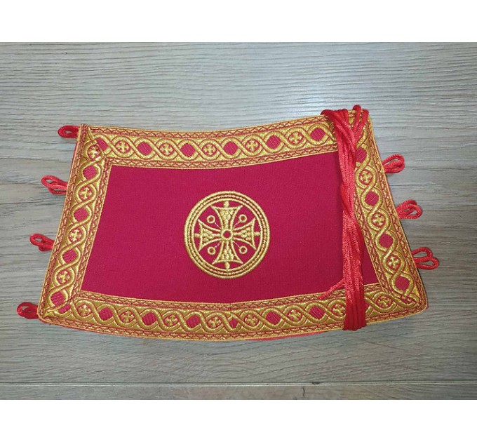 All colors embroidered Communion set - Stole and cuffs - Priest's set - Orthodox