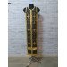 Black gold stole and cuffs in brocade - Priest's communion set - Orthodox church