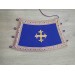 Blue embroidered stole and cuffs - Priest's communion set - Orthodox set