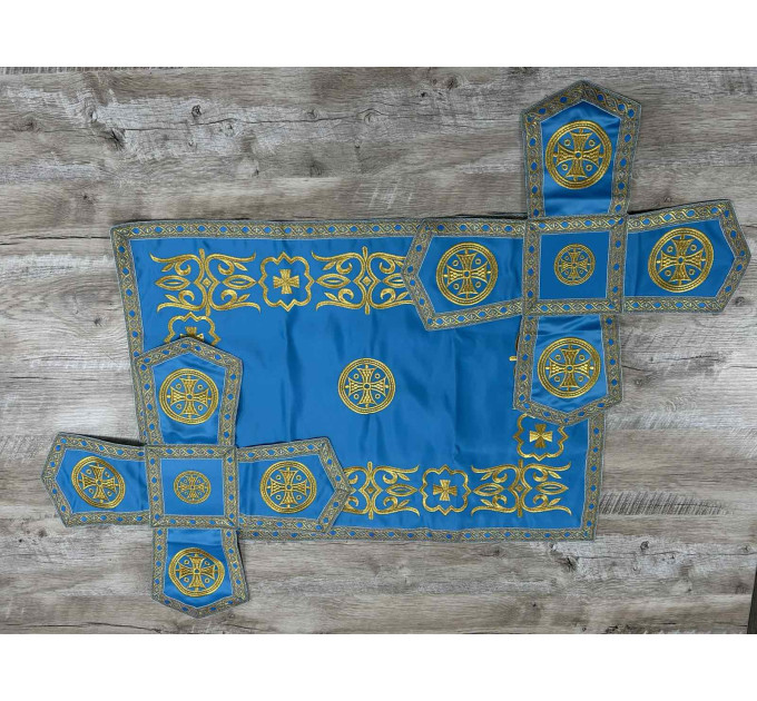 Chalice Covers machine embroidery - Aer and chalices for communion set