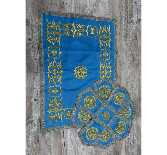 Chalice Covers machine embroidery - Aer and chalices for communion set