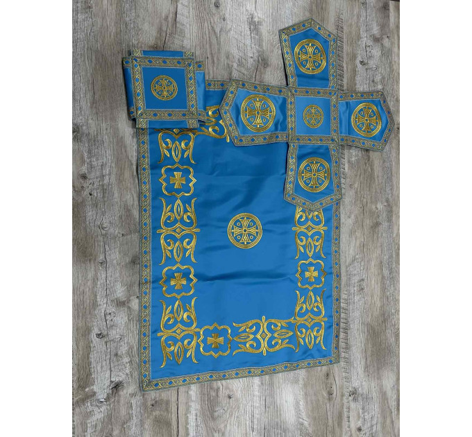 Chalice Covers machine embroidery - Aer and chalices for communion set