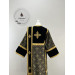Combined velvet and brocade Protodeacon's stikharion - Deacon's alb - Orthodox Vestment - Deacon's set of vestments - Stikharion