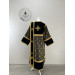 Combined velvet and brocade Protodeacon's stikharion - Deacon's alb - Orthodox Vestment - Deacon's set of vestments - Stikharion