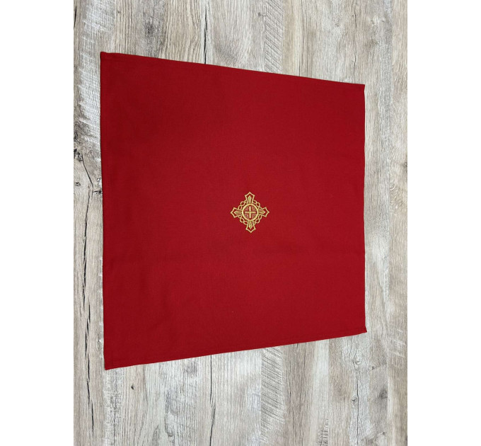 Communion towel - Church towel - Church napkin - Embroidered Euchatistic towel