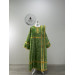 Green vestment for deacon - Stichar and orar - Stikharion, single orar, cuffs