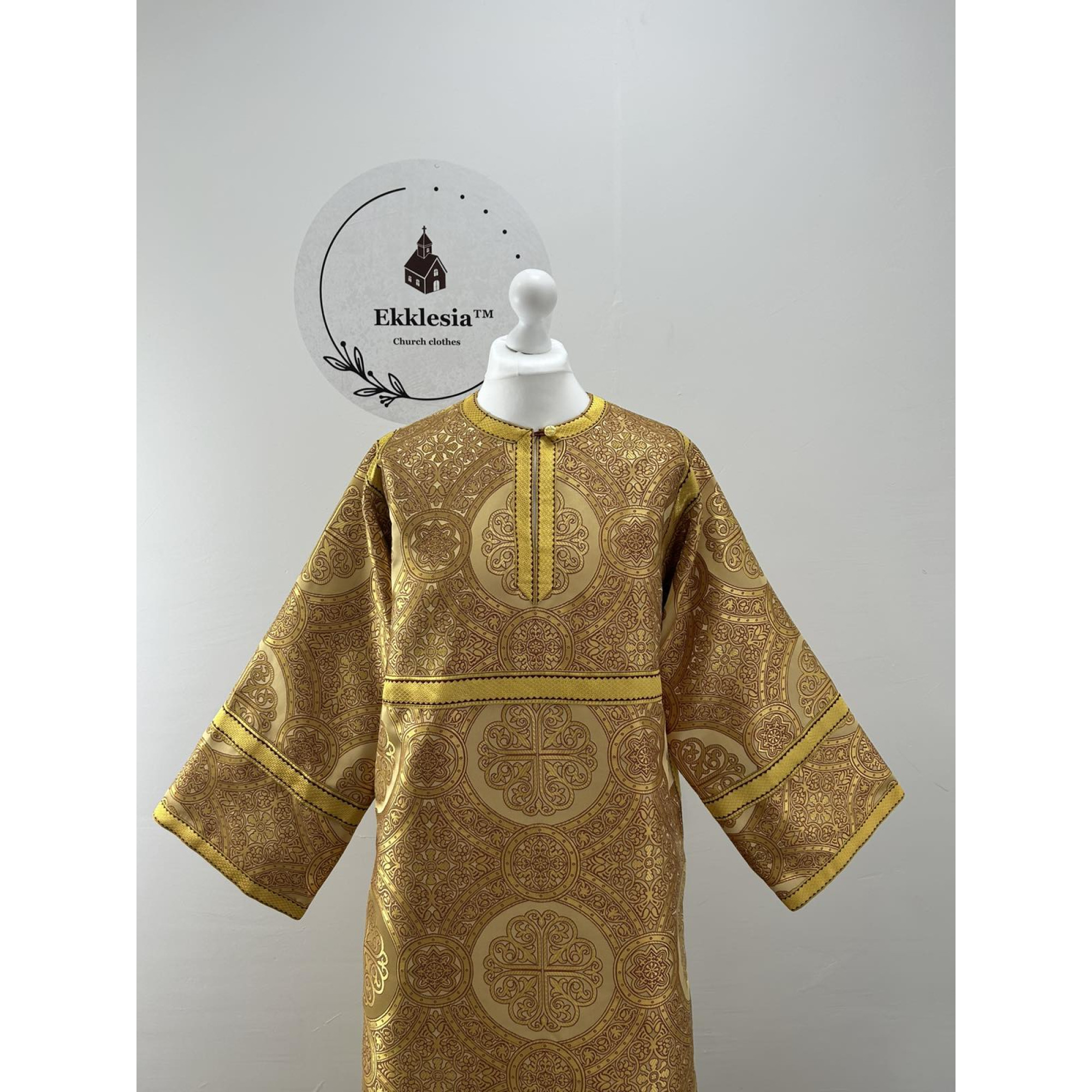 Orthodox sctichar - Reader Robe - Gold altar server boy robe