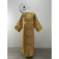 Orthodox sctichar - Reader Robe - Gold altar server boy robe