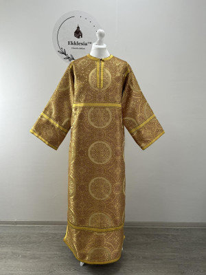 Orthodox sctichar - Reader Robe - Gold altar server boy robe