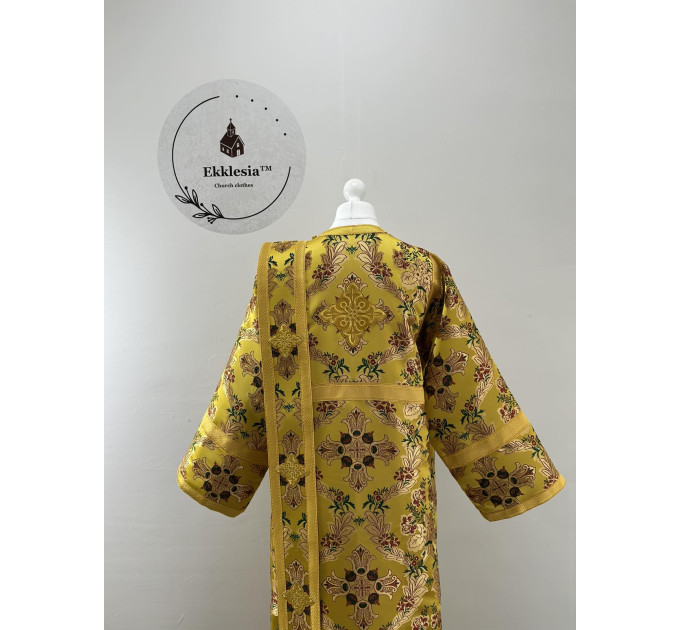 Orthodox vestment - Stichar, orar, cuffs - Stikharion and orarion for deacon